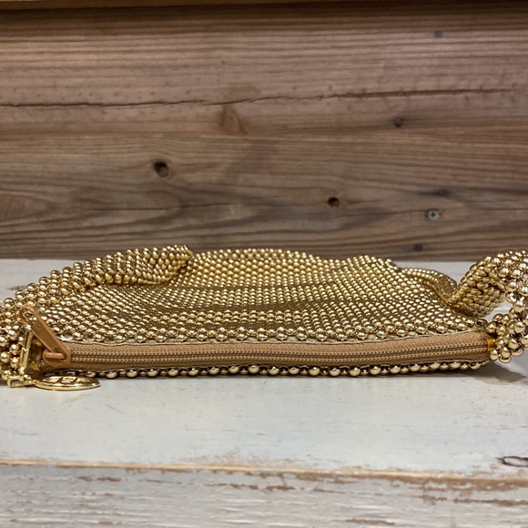 Vintage Marlo Gold Bead Bag - Picture 6 of 10